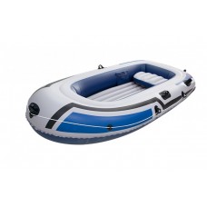Надувний човен (JR-2300) (225/133/41см) (3-місний, 1 подушка, насос, весла) 