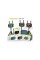 Беспроводная Bluetooth колонка HOPESTAR PARTYBOX, 120 ВТ с двумя микрофонами