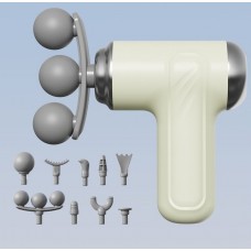 Масажер Fascial Gun акумуляторний бездротовий перкусійний масажер для тіла