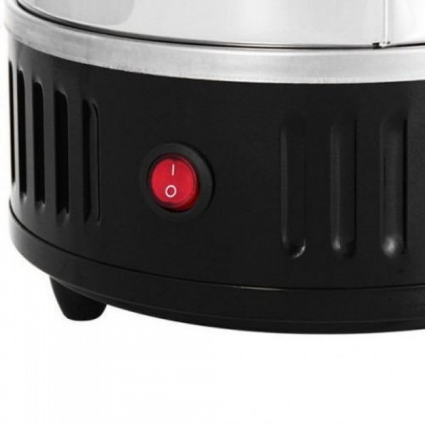 Электрошашлычница Domotec MS-7781 1000 Вт 6 шампуров Черная