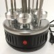 Электрошашлычница Domotec MS-7781 1000 Вт 6 шампуров Черная