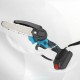 Аккумуляторная цепная мини пила 8 дюймов 48V 2 аккумулятора Chain Saw электропила ветрорез для обрезки деревьев и распила дров в кейсе