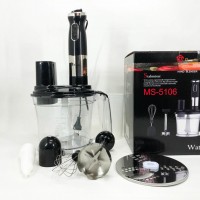 Блендер заглибний багатофункціональний 5-в-1 Domotec MS-5106 800 W