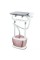 Напольный отпариватель с доской Domotec MS-3042 2000 Вт бак на 1.6 л Pink-Grey
