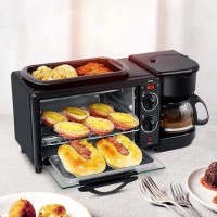 Многофункциональная кухонная печь Domotec MS-5308B с грилем и кофеваркой