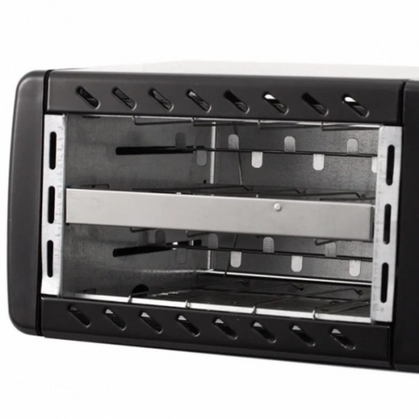Тостер с регулировкой поджарки и съемным поддоном Domotec MS-263 600W