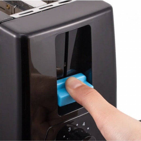Тостер с регулировкой поджарки и съемным поддоном Domotec MS-263 600W