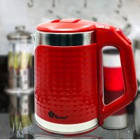 Електрочайник Domotec MS 5027 220V / 1500W з металевою колбою, червоний