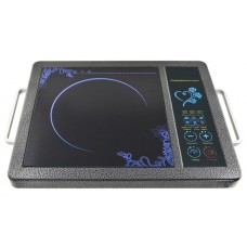 Плита настольная Domotec электрическая инфракрасная с дисплеем 2000Вт.