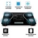 Весы напольные смарт с приложением для телефона до A-8003 Bluetooth 180 кг, Черные