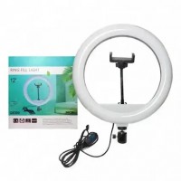 Светодиодная кольцевая Led лампа Ring Fill Light 30 cм с держателем для телефона QX-300