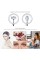 Светодиодная кольцевая Led лампа Ring Fill Light 30 cм с держателем для телефона QX-300