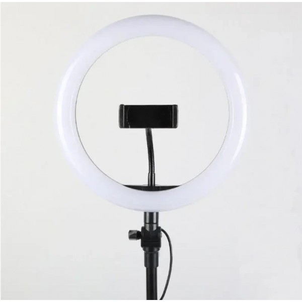 Светодиодная кольцевая Led лампа Ring Fill Light 30 cм с держателем для телефона QX-300