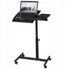 Стол наддиванный на колёсиках с двойной столешницой (64200) 