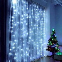 Гірлянда водоспад 3х2 м Xmas 360LED W-3 Біла 12PCS SV227