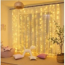 Xmas гирлянда 320 LED (Водопад 3M*2M) теплый белый 