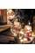 Гирлянда Xmas микс 4 вида 200L WW-1 Copper curtain ball lamp W 3х1.5 м Теплый белый