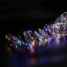 Xmas гирлянда 200 Led медная проволока (Капля росы) 20M Мультицветная от 220V режи