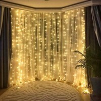 Гирлянда Xmas LED Водопад 2М*2М 200-ЖК-2 Теплый белый 50