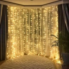 Гирлянда Xmas LED Водопад 2М*2М 200-ЖК-2 Теплый белый 50