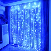 Xmas гирлянда LED (Водопад 3M*2M) 320-B- 2 Синий (40