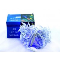 Уличная гирлянда Бахрома Xmas LED 100L 3.3 B Синяя 10 м 
