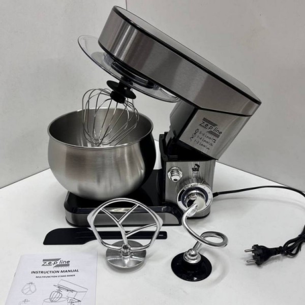 Кухонный комбайн из нержавеющей стали на 6 литров Zepline ZP-105 3500W