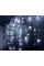 Гирлянда LED 120 3.3Line Short curtain (Сосульки/Бахрома) W-1 Белая 5 Mетров Ул.+соед.Белый