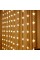 XMAS Гирлянда штора Звездопад 120L на медной пров CURTAIN 3M*180CM Теплый Белая 