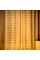 XMAS Гирлянда штора Звездопад 120L на медной пров CURTAIN 3M*180CM Теплый Белая 