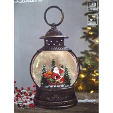 Новогодний фонарь-ночник LED.Рождественский светильник Винтажный фонарь XMAS WDL-2103A 
