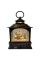 Ночник новогодний музыкальный XMAS WDL-24072D «Винтажный фонарь» 21см