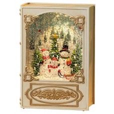 Новогодний музыкальный ночник-светильник XMAS WDL 24023B Рождественская ночь