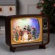 Ночник новогодний музыкальный XMAS WDL-24034B снежный шар «Ретро телевизор»