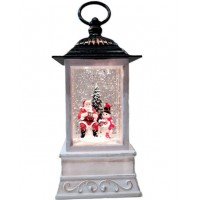 Ночник новогодний XMAS WDL-24004A снежный шар «Фонарь»