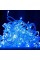 ПРОЗРАЧНЫЙ провод Гирлянда Синий XL-53-5 ∙ Гирлянда LED 500 прозрачный провод .  синий свет