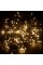 черный проводГирлянда   200LED  теплая AND 113-5   
