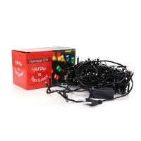 черный проводГирлянда 300LED теплая AND 115-5 
