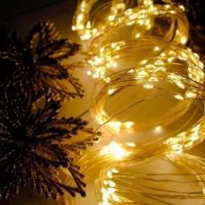 Конский хвост 2м 20 нитей цвет Теплый гирлянда