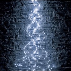 Гирлянда Конский хвост роса 300LED 2м Белая