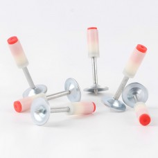 100шт Монтажные гвозди пироксилиновые 7,3x27мм, шайба 16мм / Гвозди для ручного гвоздозабивного пистолета