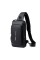 Сумка мужская XIO Fashion с зарядкой USB и кодовым замком 32х6х16 см Черная