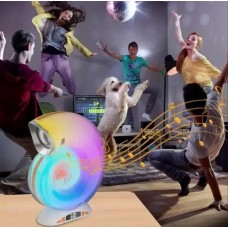 Настольная лампа Shell Little Sea L39 RGB с часами и Bluetooth колонкой