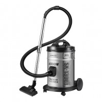 Пилосос професійний SOKANY SK-13007 Сталь з мішком на 28 літрів потужний циклонна дія 4000 Вт (SK13007)