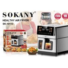  Профессиональная Аэрофритюрница Sokany SK-10113 10 л 