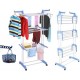 Складна сушарка для білизни до 50 кг (172х73х64см) Garment Rack With Wheels / Багатоярусна вішалка для одягу