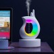 Багатофункціональний зволожувач повітря антигравітація з RGB-підсвіткою та Bluetooth-динаміком, портативний нічник-колонка Білий Y-16