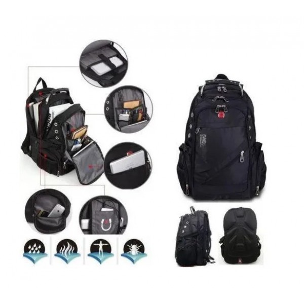 Швейцарский городской рюкзак SwissGear 8810 с выходом под наушники