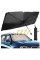 Солнцезащитный автозонт Car Umbrella для лобового стекла 140×78 см, складной, черный