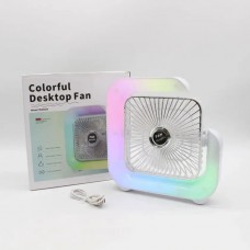 G-вентилятор Квадратный Ночной аккумулятор от USB с подсветкой